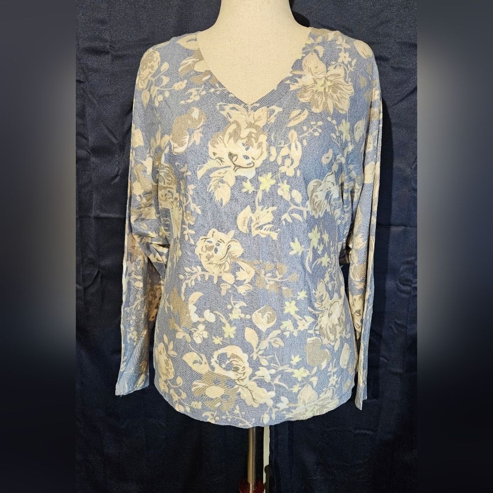 NWT Vila Milano Knit Floral Sweater Plus Size 2X